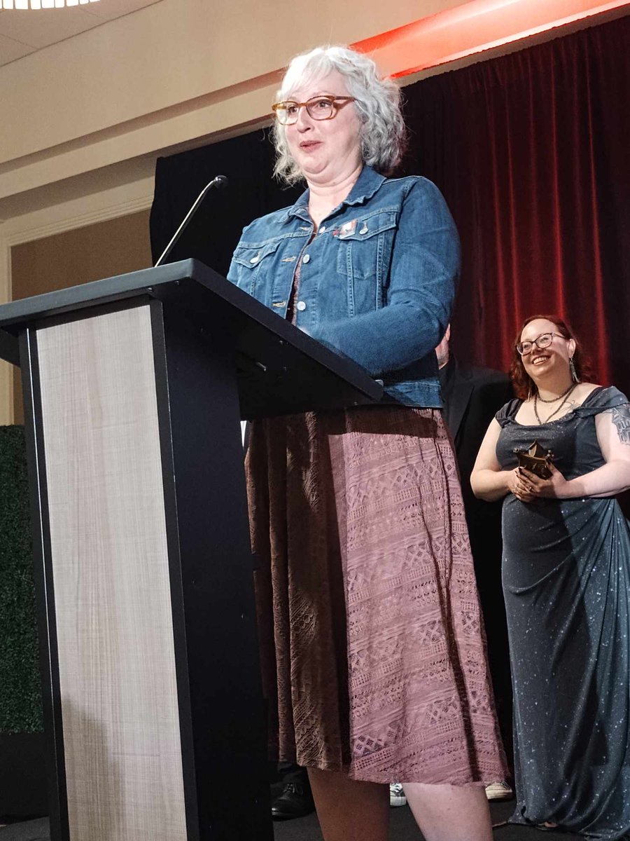 Superior Achievement in Long Nonfiction goes to  Hartmann, Sadie – 101 Horror Books to Read Before You’re Murdered (Page Street Publishing) at the Bram Stoker Awards® Ceremony at  the premiere event of StokerCon®The Stoker Awards Ceremony 

Watch it live : youtube.com/live/GAU4i0Rsn…