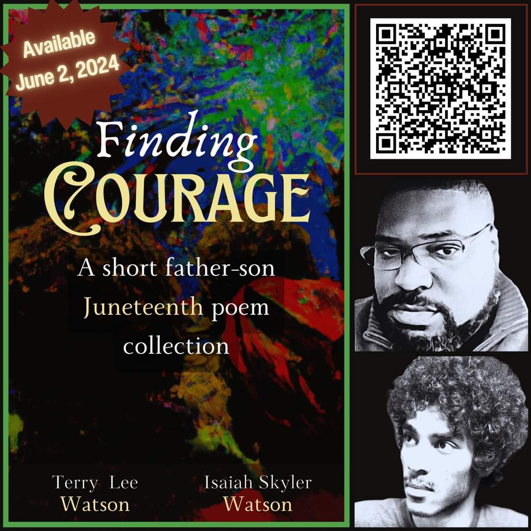 Finding Courage
amazon.com/dp/B0D5BPKZKG

Last week, I announced that my son and I had just wrapped up a project we had been working on. Well, here is the first one—of many to come. Sitting down and sharing poetry with Isaiah has been a true delight.