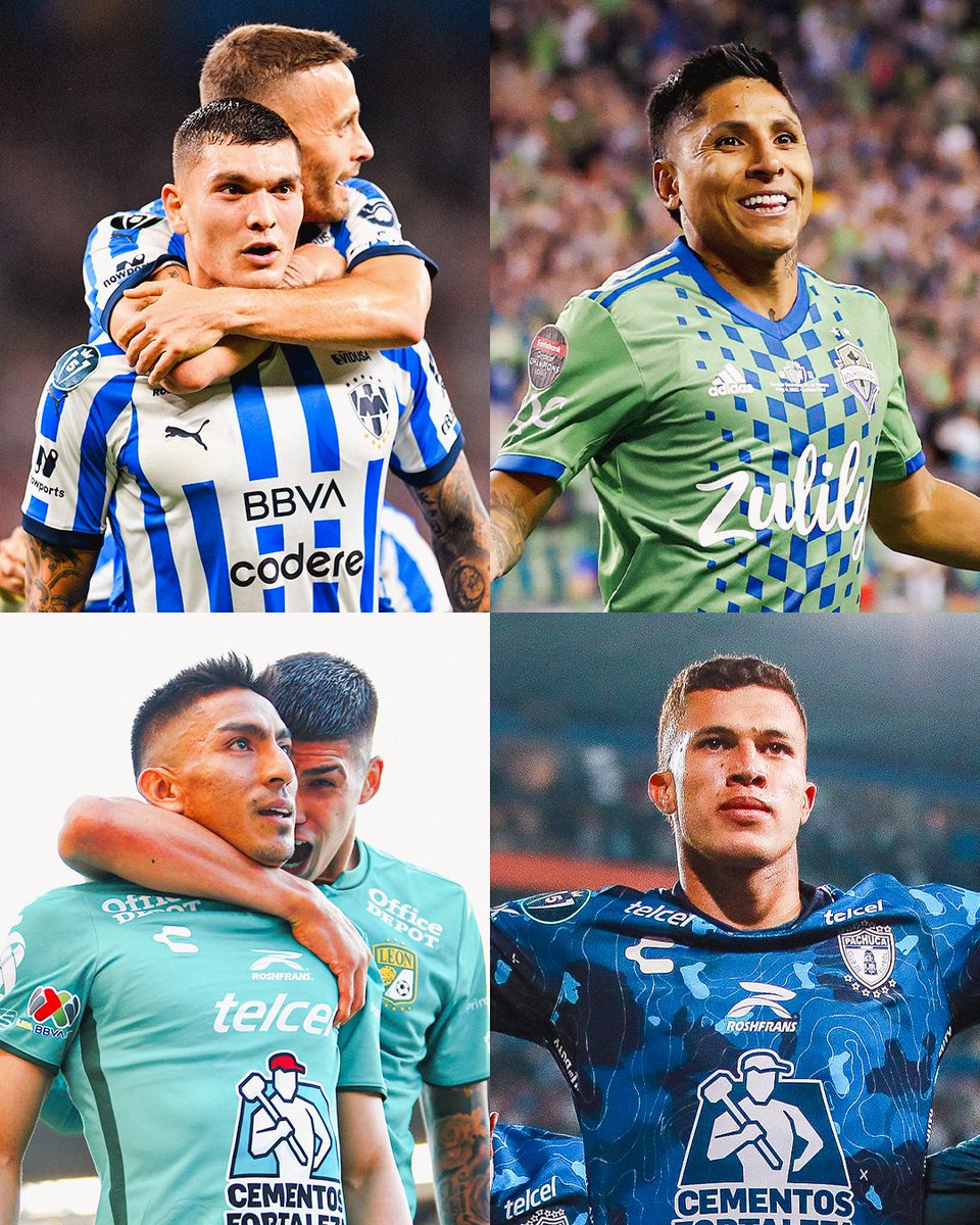 The four teams representing @Concacaf at the FIFA Club World Cup 2025...

🇲🇽 @Rayados 
🇺🇸 @SoundersFC 
🇲🇽 @clubleonfc 
🇲🇽 @Tuzos