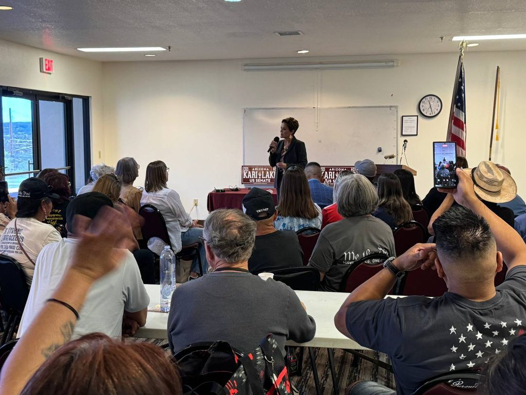 I had a special day with the Navajo Nation in St. Michaels, Arizona.

Thank you to the faith leaders and all of the members of the community who joined us today.

I am fighting for EVERY Arizonan!