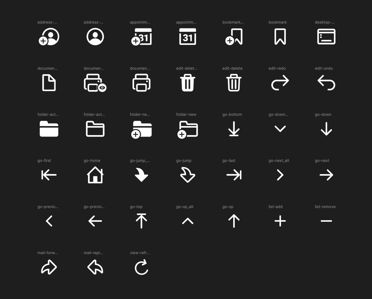 YSUIorg's tweet photo. After taking a break for some time, a sizing audit was done on the existing action icons.

Bonus: New Delete icon

Expect more updates in the coming days. https://t.co/hWSiqU9mCE