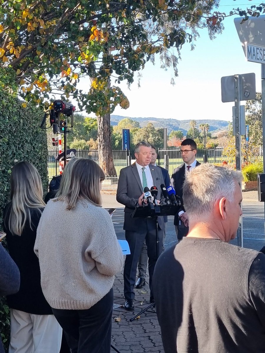 Our President Darren Davis has expressed his public support of the SA Government's plans to create safer environments near schools. Darren spoke alongside Treasurer Stephen Mullighan MP and Emergency Services &amp; Road Safety Minister Dan Cregan MP.
