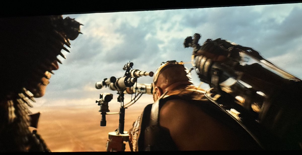 TheBirdist's tweet photo. Lots of birdwatching scenes in FURIOSA (2024) https://t.co/ClmPDHVjM5