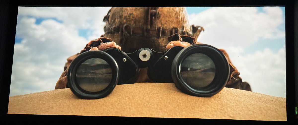TheBirdist's tweet photo. Lots of birdwatching scenes in FURIOSA (2024) https://t.co/ClmPDHVjM5