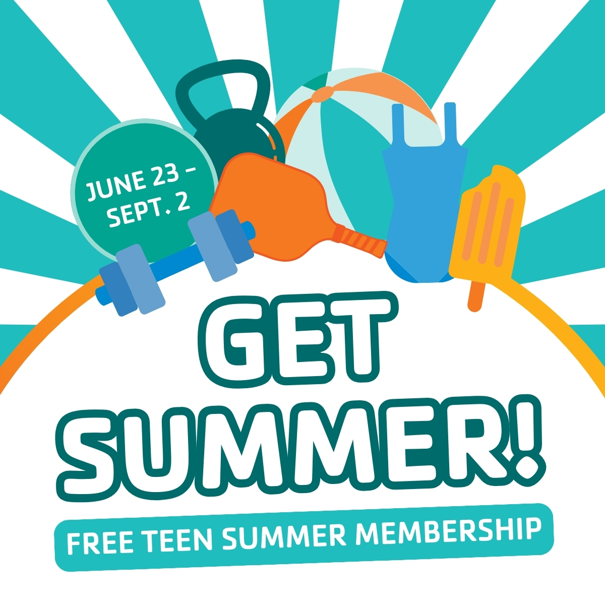 YMCA_Boston's tweet photo. We are excited to reintroduce our #GetSummer program, offering all teens a FREE summer membership from June 23 to September 2. ππ The perfect chance for your teen to stay active & create lasting memories with friends.π Register at your local YMCA today! https://t.co/0dvIEk1zE5 https://t.co/2t8mlSL5ut