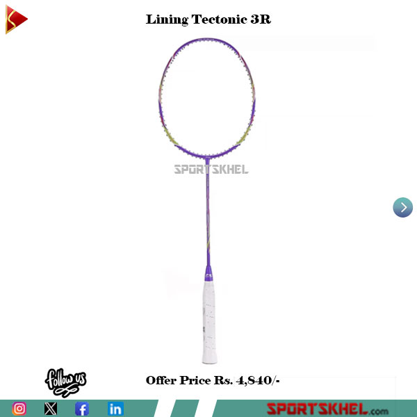 Sportskhel's tweet photo. Upgrade your play and amplify your performance with the Lining shuttle rackets.

Buy Link: https://t.co/BkBHgSXOMU

#liningrackets #liningbadminton #liningbadmintonracket #liningshuttleracket #liningshuttle #lining #badminton#sportskhel #thepavilion #pavilionsports https://t.co/RhJhC9kxL1