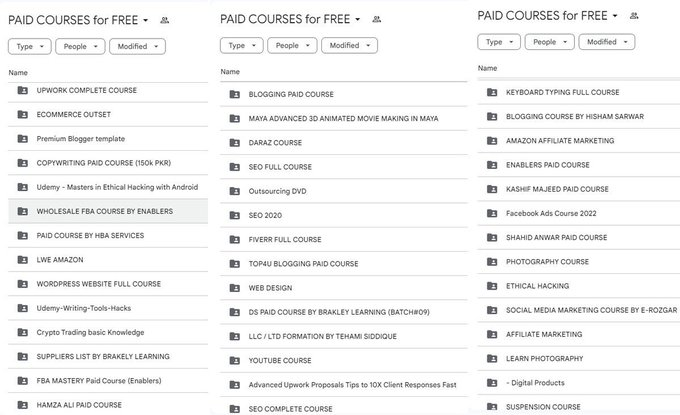 ❤️50+ Courses Absolutely FREE of Cost!📷 🤯

📌Shopify
 📌Google Ads
 📌Dropshipping 
📌Facebook Ads
 📌Email Marketing 
📌Search Engine Optimization
 And more.. 

1. Follow me (so that I can DM)
2. Like and Repost
3.Comment 'Send' to receive drive📚