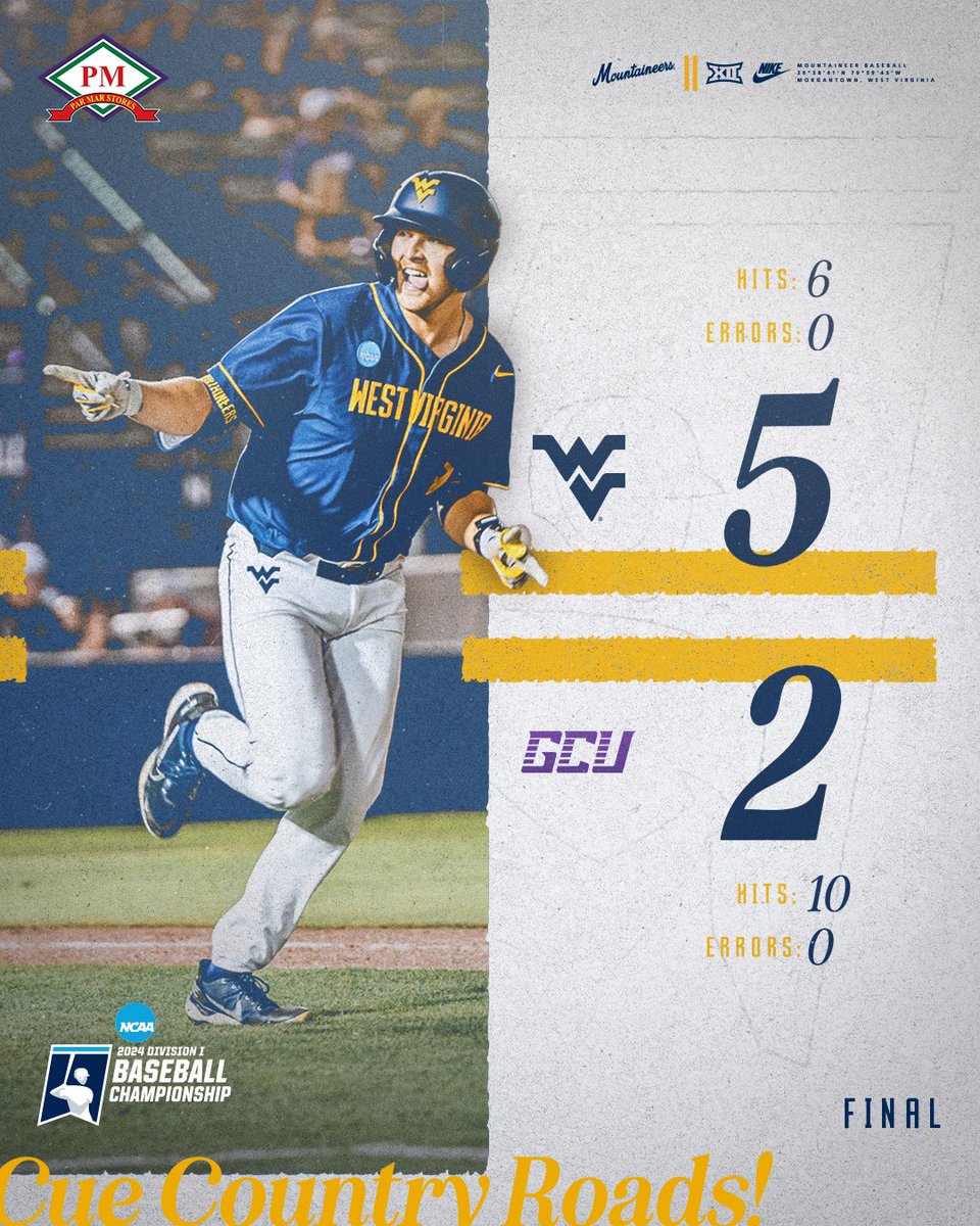 WVU Baseball tweet media
