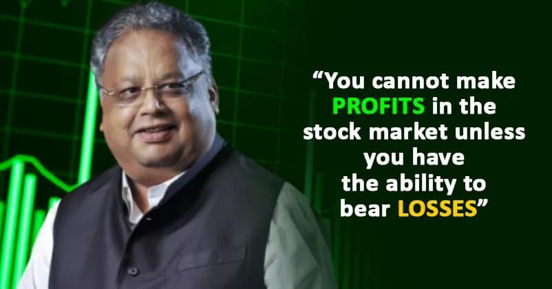 What a Beautiful Quote by Rakesh Jhunjhunwala Sir...

In Markets it is necessary to take Losses as sportingly as we take Profits. We should learn how to minimise Losses and Maximize our Profits.

#Stockmarketindia #Stocks #Quotes #ShareMarket