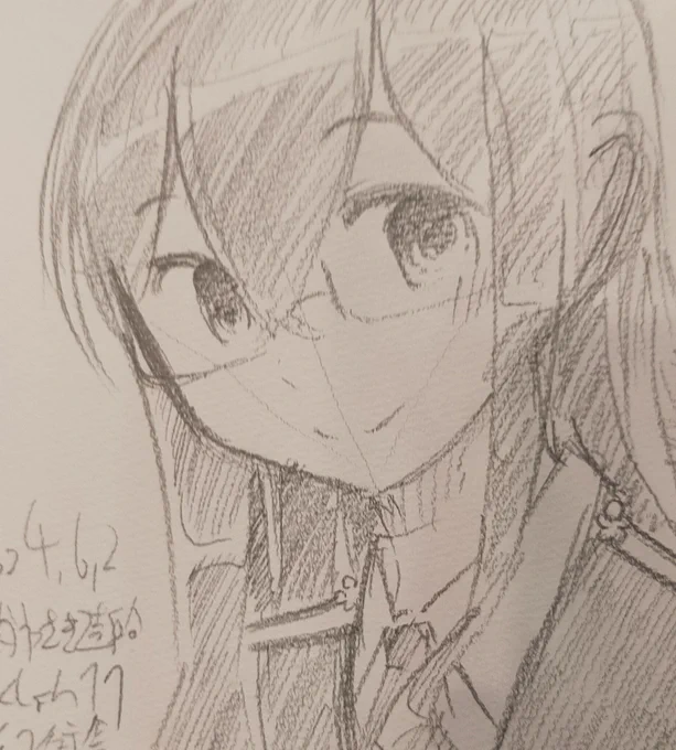 大淀さんのスケブ出来ました! 