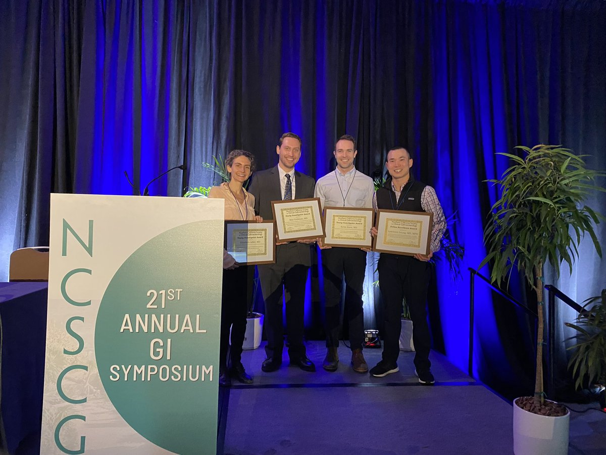 Jeff Lee (@jeffleemd) on Twitter photo Congrats <a href="/kpnorcalGI/">KP Northern Cal GI Fellows</a> fellows (#kevinkane, #elieadler, #maxgoldman, #lawrenceleung) for winning 4 young investigator awards at the <a href="/NCSCG1/">NCSCG</a> meeting; TY for your commitment to improving patient care thru research / innovation <a href="/Realcecum/">Fernando Velayos MD MPH</a> <a href="/KPDOR/">Kaiser Permanente Research NorCal</a> <a href="/KPSanFrancisco/">Kaiser Permanente San Francisco</a> <a href="/MariaAnsariMD/">Maria Ansari</a> Congrats <a href="/kpnorcalGI/">KP Northern Cal GI Fellows</a> fellows (#kevinkane, #elieadler, #maxgoldman, #lawrenceleung) for winning 4 young investigator awards at the <a href="/NCSCG1/">NCSCG</a> meeting; TY for your commitment to improving patient care thru research / innovation <a href="/Realcecum/">Fernando Velayos MD MPH</a> <a href="/KPDOR/">Kaiser Permanente Research NorCal</a> <a href="/KPSanFrancisco/">Kaiser Permanente San Francisco</a> <a href="/MariaAnsariMD/">Maria Ansari</a>