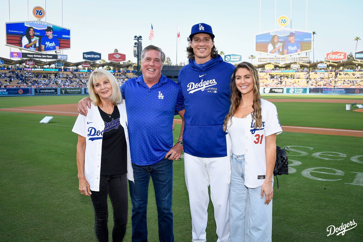 Celebrating Tyler's bobblehead night presented by 76!