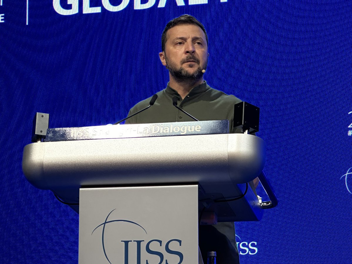 IISS News (@iiss_org) on Twitter photo ‘Diplomacy has often worked in the past, but the last few decades have not been a time for diplomacy. We have all felt this - each region has its own experience of how diplomacy has been degraded, leaving only disappointment behind’ | <a href="/ZelenskyyUa/">Volodymyr Zelenskyy / Володимир Зеленський</a> #SLD24 go.iiss.org/SLD24 ‘Diplomacy has often worked in the past, but the last few decades have not been a time for diplomacy. We have all felt this - each region has its own experience of how diplomacy has been degraded, leaving only disappointment behind’ | <a href="/ZelenskyyUa/">Volodymyr Zelenskyy / Володимир Зеленський</a> #SLD24 go.iiss.org/SLD24