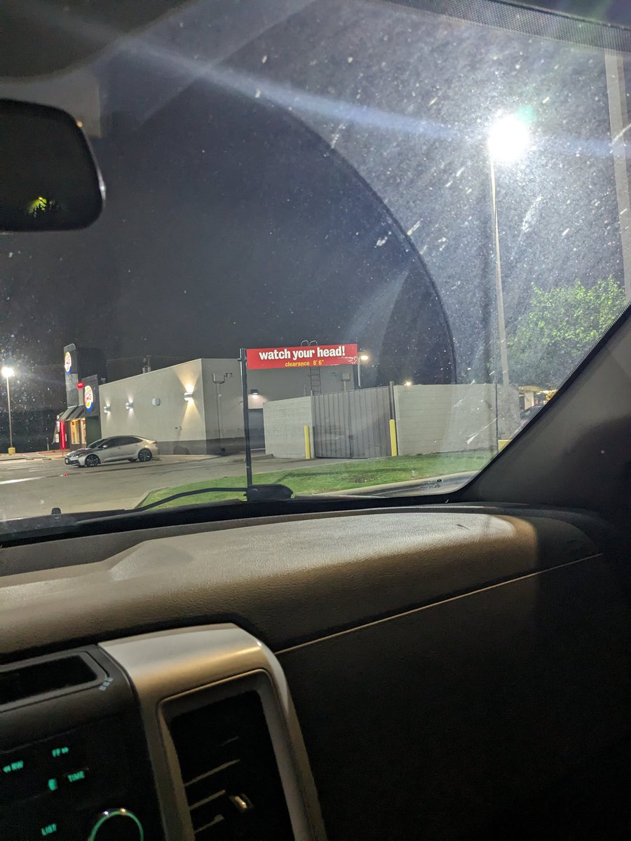 ElCricket's tweet photo. Parked In front of a @BurgerKing thinking this should say watch your crown, instead of head. #whopperforyourthoughts https://t.co/4izlAzQmZm