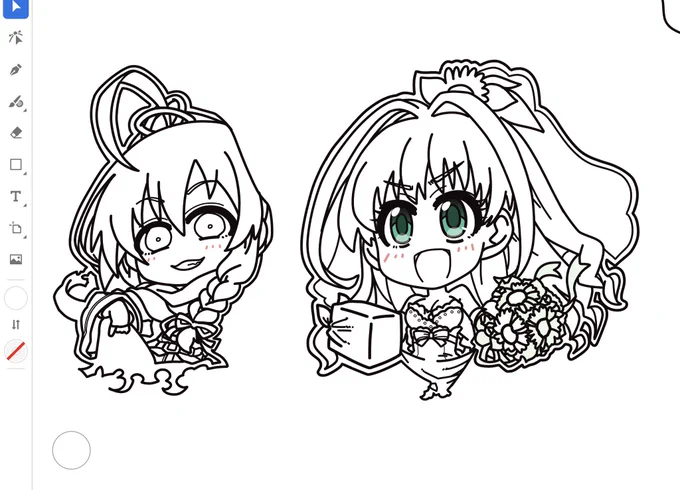担当のスタンプ無いなら描けばイイじゃない('°ω°)線は描けたんで6月はよく大声叫ぶコンビから 