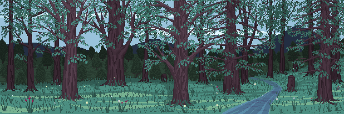 theHome113's tweet photo. "Emerald forest"

Location in the Valley where the Village is built. A beautiful and cozy forest, where the Villagers all find a place for peace and solitude.