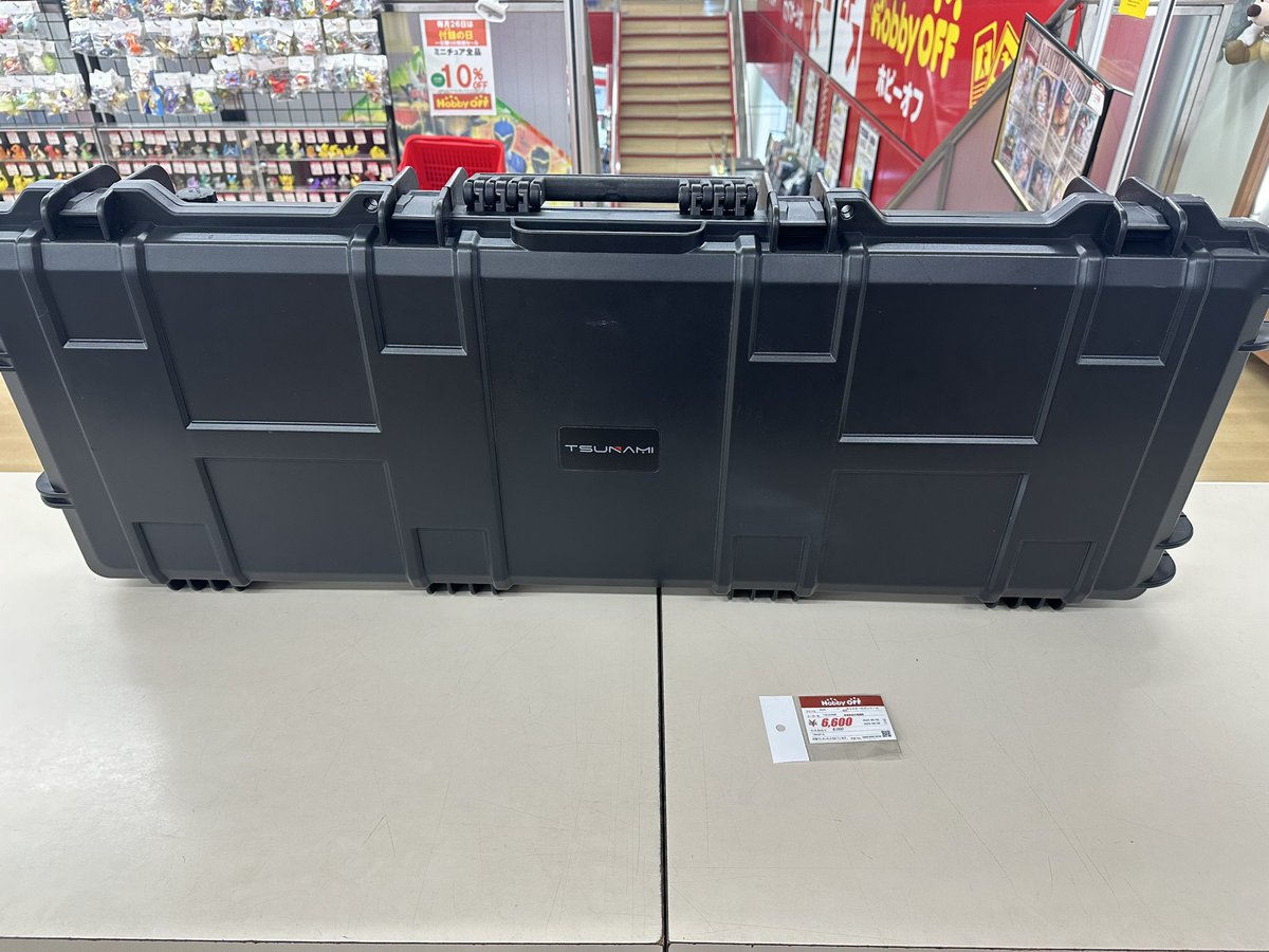 TSUNAMI 1043513 キャスター付きガンケースの入荷です！ キャスター