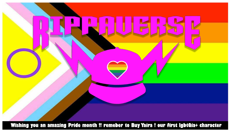 i love what @rippaverse is doing for #Pride24  #yaira #SalvagePI