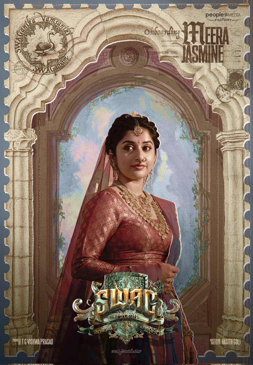 Hasith Goli (@hasithgoli) on Twitter photo The sheer brilliance of your presence is going to speak loads in #SWAG Proud to have worked with you #MeeraJasmine garu. Excited to show everyone what we have created soon! SWAGanika Vamsaniki SWAGatham. #SreeVishnuGadiCinema <a href="/sreevishnuoffl/">#SINGLE Sree Vishnu</a> <a href="/riturv/">Ritu Varma</a> <a href="/peoplemediafcy/">People Media Factory</a> The sheer brilliance of your presence is going to speak loads in #SWAG Proud to have worked with you #MeeraJasmine garu. Excited to show everyone what we have created soon! SWAGanika Vamsaniki SWAGatham. #SreeVishnuGadiCinema <a href="/sreevishnuoffl/">#SINGLE Sree Vishnu</a> <a href="/riturv/">Ritu Varma</a> <a href="/peoplemediafcy/">People Media Factory</a>