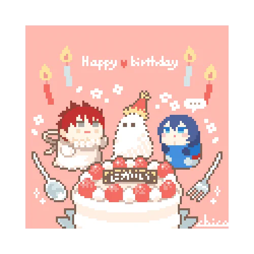 にがいさん、お誕生日おめでとうございます!! 素敵な1年になりますように〜