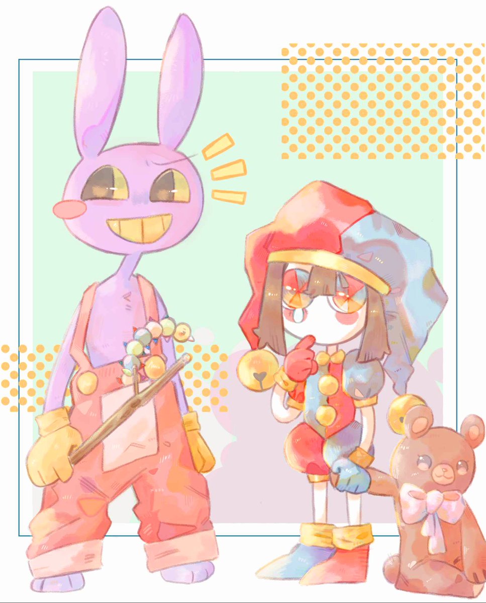 6.1 两个可爱的小宝宝 👶

#funnybunny #pomni
#jax #jaxxpomni