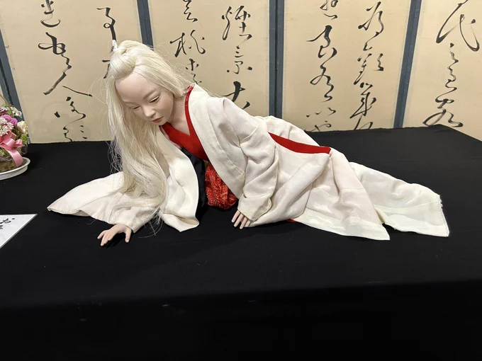 ねえさまの人形!?と一瞬思ってしまった壽丸屋敷に飾ってあった人形

ミュージアムと神明社パネルねえさまを添えて

眼福(写真撮るの下手くそ) 