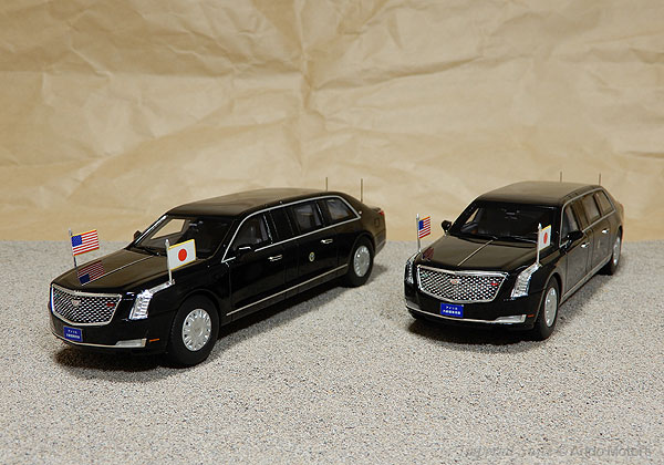 RAI'S 1/43 THE BEAST アメリカ合衆国 大統領専用車 その1 1/64