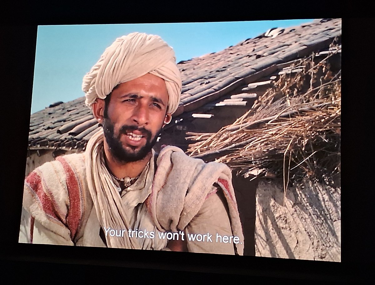 Geetha_1411's tweet photo. Watched the restored version of Manthan. 
Girish Karnad's close-ups show the intertwined impulses of legibility, awareness, and knowledge along with enervation, crisis, and effacement. 
The screen glistens, so does the skin with the perspiring images. 
#manthan #filmtwitter https://t.co/WEMsSHmNLv