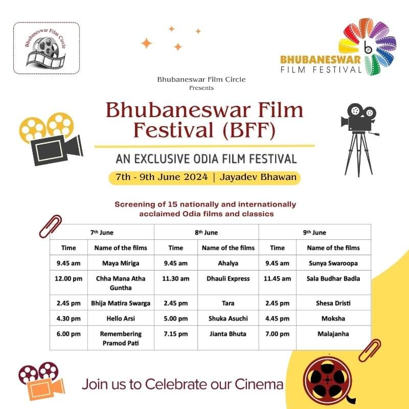 geminianguddu's tweet photo. #bhubaneswarfilmfestival 

Please scan the schedule and pick the ones that you won't want to miss out on !! https://t.co/z4K61aDP8j