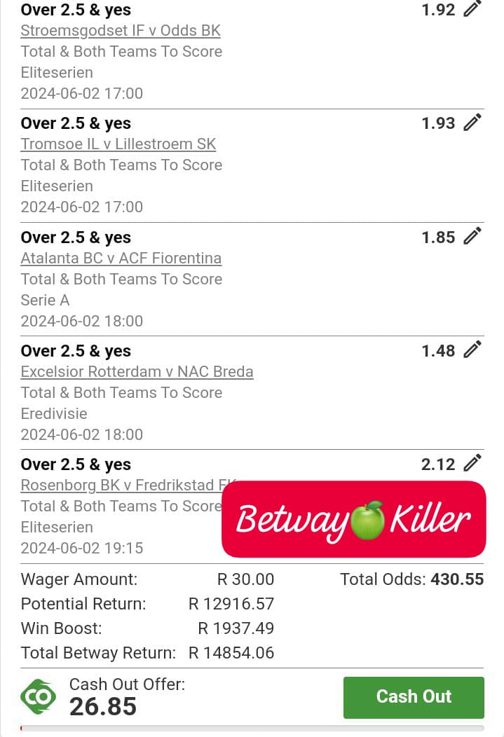 Win and Join My V.I.P Group🍏🔥🍏X74699B99..Retweet 4 the Nation..✍️betway.co.za/bookabet/X7469…