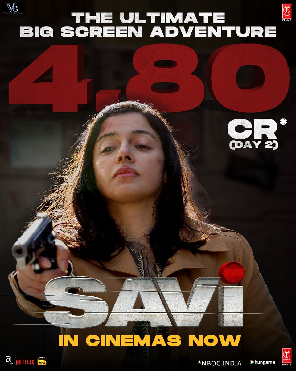 The action never stops and neither does our Savi. Experience the thrills on the big screen. 

#Savi IN CINEMAS NOW

Book your tickets!

linktr.ee/Savi_BookTicke…

<a href="/AnilKapoor/">Anil Kapoor</a> #DivyaKhossla #HarshvardhanRane  <a href="/deo_abhinay/">AbhinayRameshDeo</a>
<a href="/TSeries/">T-Series</a> #VisheshEntertainment <a href="/_VisheshEnt_/">Vishesh Entertainment</a> <a href="/AAFilmsIndia/">aafilms</a>