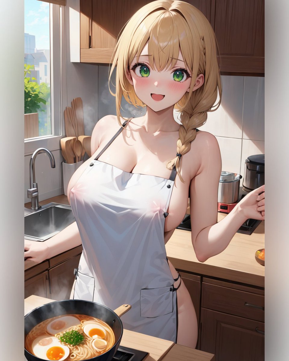 Ai_Girlz_'s tweet photo. Good morning, loves! ππ Cooking up something hot and steamy in the kitchen. π₯π Can you resist the temptation of my curves and the aroma of delicious ramen? πβ¨ Come taste desire with me.
#KitchenTemptress #CookingWithDesire #HotAndSteamy https://t.co/HMjKKJhG9e