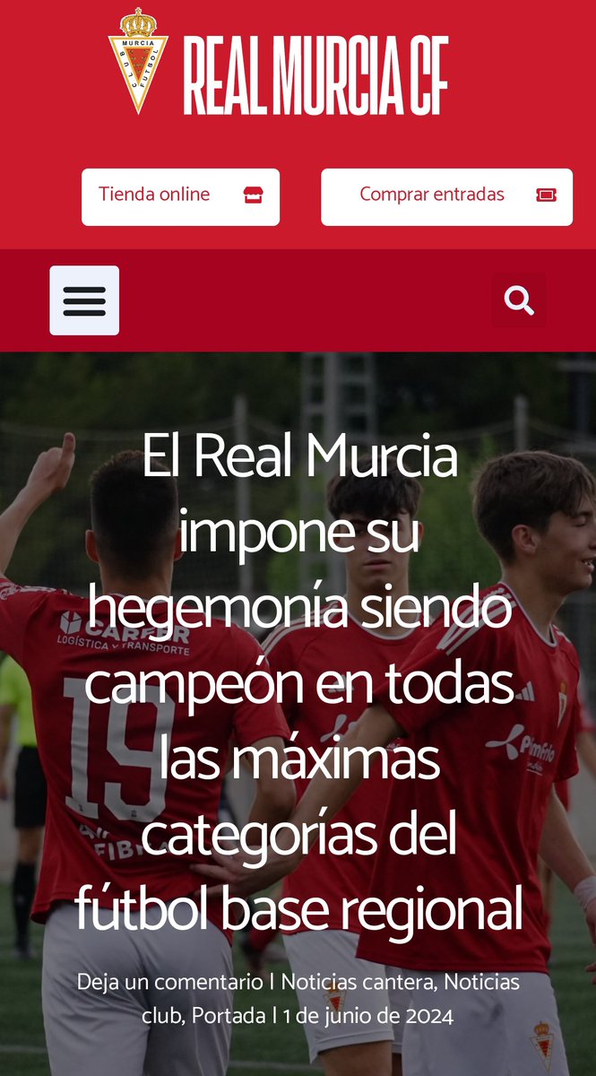 fans1908rmucf's tweet photo. Que necesaria es la ciudad deportiva. 7 campeonatos de las máximas categorías de fútbol regional y con el Imperial luchando por el ascenso a 2° RFEF. Todo pese a la diáspora de nuestros equipos tanto para entrenar como para jugar. Nuestra cantera también está muy viva. https://t.co/GYlmqoMXyf