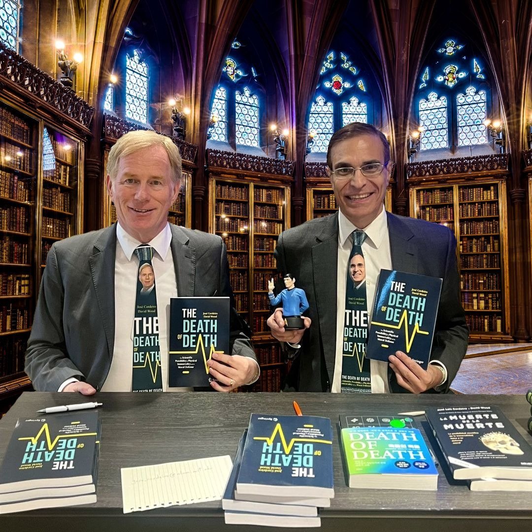 cordeiro's tweet photo. 🔹 #TheDeathOfDeath Is death inevitable? 🤔 Jose Cordeiro The Death Of Death
✅ Death will be optional in 2045 ⭐️ @dw2 @aubreydegrey
Until now, the history of mankind has been marked by this fatal fact. 
#TheDeathOfDeath 📘 Now in #AMAZON https://t.co/JOiZNn9eO1 https://t.co/RbQ4hbHyLP