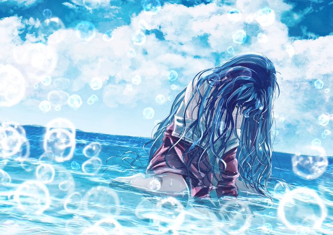 「海 水」のTwitter画像/イラスト(新着)