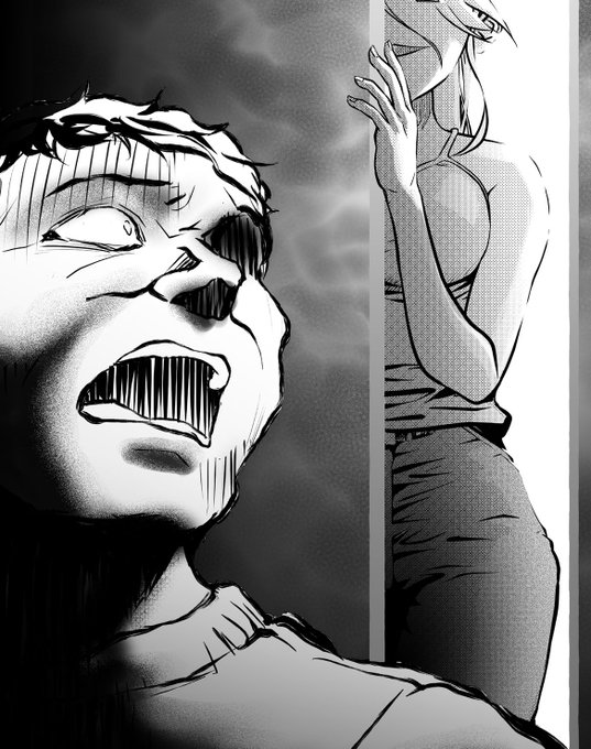 怖くなった……

 #目元より下で切り出すとエロいらしい 