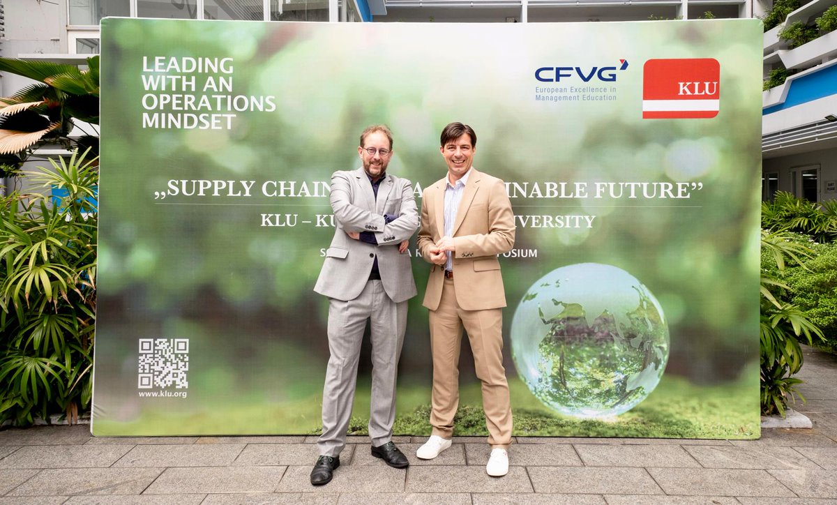 Andreas Kaplan (@andreaskaplan) on Twitter photo #Happy to have collaborated with #CFVG & #Dean <a href="/Fabien_DeGeuser/">Fabien De Geuser</a> for @THE_KLU's #SouthEastAsia #Research #Symposium on #SupplyChains for a #SustainableFuture in #Saigon, #Vietnam. #KLUSaigon #KLUVietnam #FabienDeGeuser #AndreasKaplan #LeadingWithAnOperationsMindset 🇻🇳🪷🇩🇪 #Happy to have collaborated with #CFVG & #Dean <a href="/Fabien_DeGeuser/">Fabien De Geuser</a> for @THE_KLU's #SouthEastAsia #Research #Symposium on #SupplyChains for a #SustainableFuture in #Saigon, #Vietnam. #KLUSaigon #KLUVietnam #FabienDeGeuser #AndreasKaplan #LeadingWithAnOperationsMindset 🇻🇳🪷🇩🇪