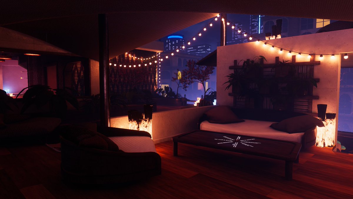 WispiWoo's tweet photo. NEW MAP GANG!!!!!
"Metro Heights" Is out now across #vrchat for both android and PC! 
This world was a bit outside of my normal style I was tryna go for a much more minimalist vibe! I think everything came out pre pretty! :3
Hope yalls love it!!! https://t.co/pLz8aL83jW