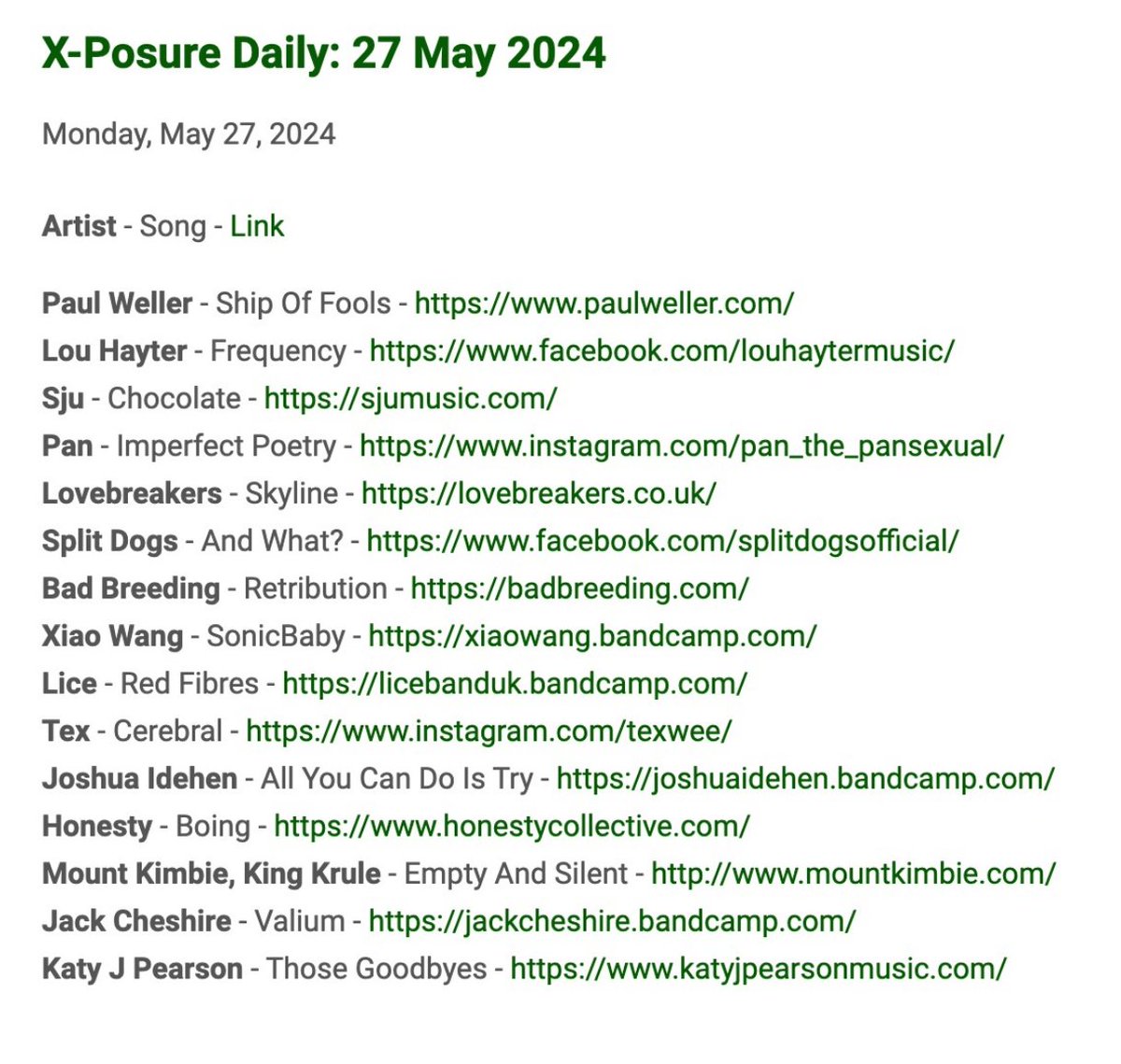 SjuCream's tweet photo. Thank you @JohnKennedy for giving CHOCOLATE some sweet attention last week! @RadioX  @GlobalPlayer @PopfictionPeeRr https://t.co/vB9uPiYZsL