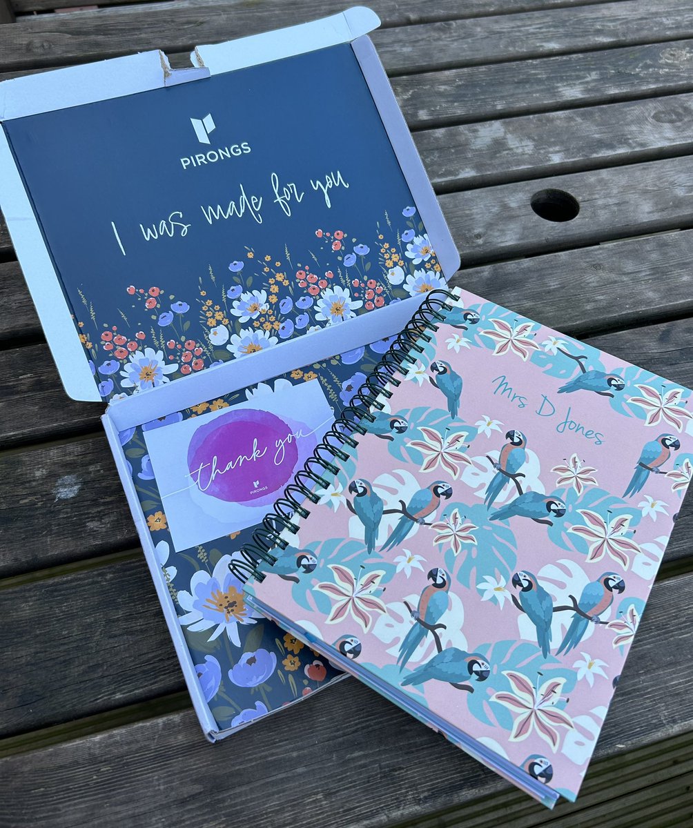 New planner from <a href="/Pirongs/">Pirongs - Diary and Planner Specialists</a> - a great buy for teachers to stay organised.