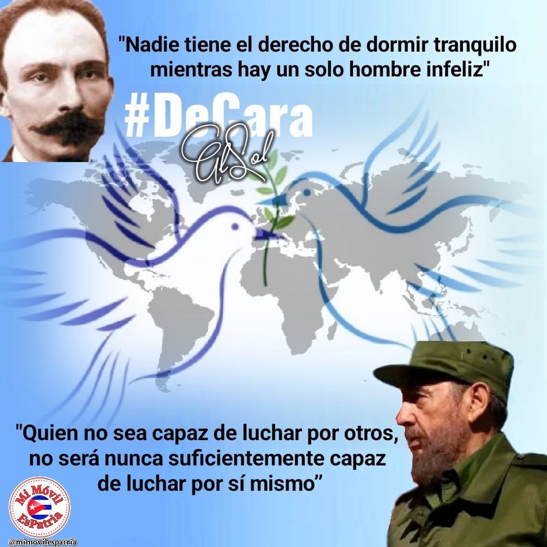 #CubaCoooperaven 
#CubaViveYVence 
#CubaViveEnHistoria 
#CubaEsRevolucion