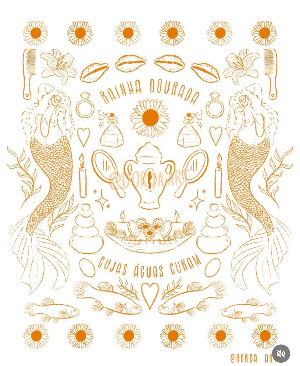 macumbalizou_'s tweet photo. oxum é água que aparta a morte, oxum melhora a cabeça ruim ✨
que oxum nos abençoe hoje e sempre 💛 https://t.co/5E5OFeqLXI