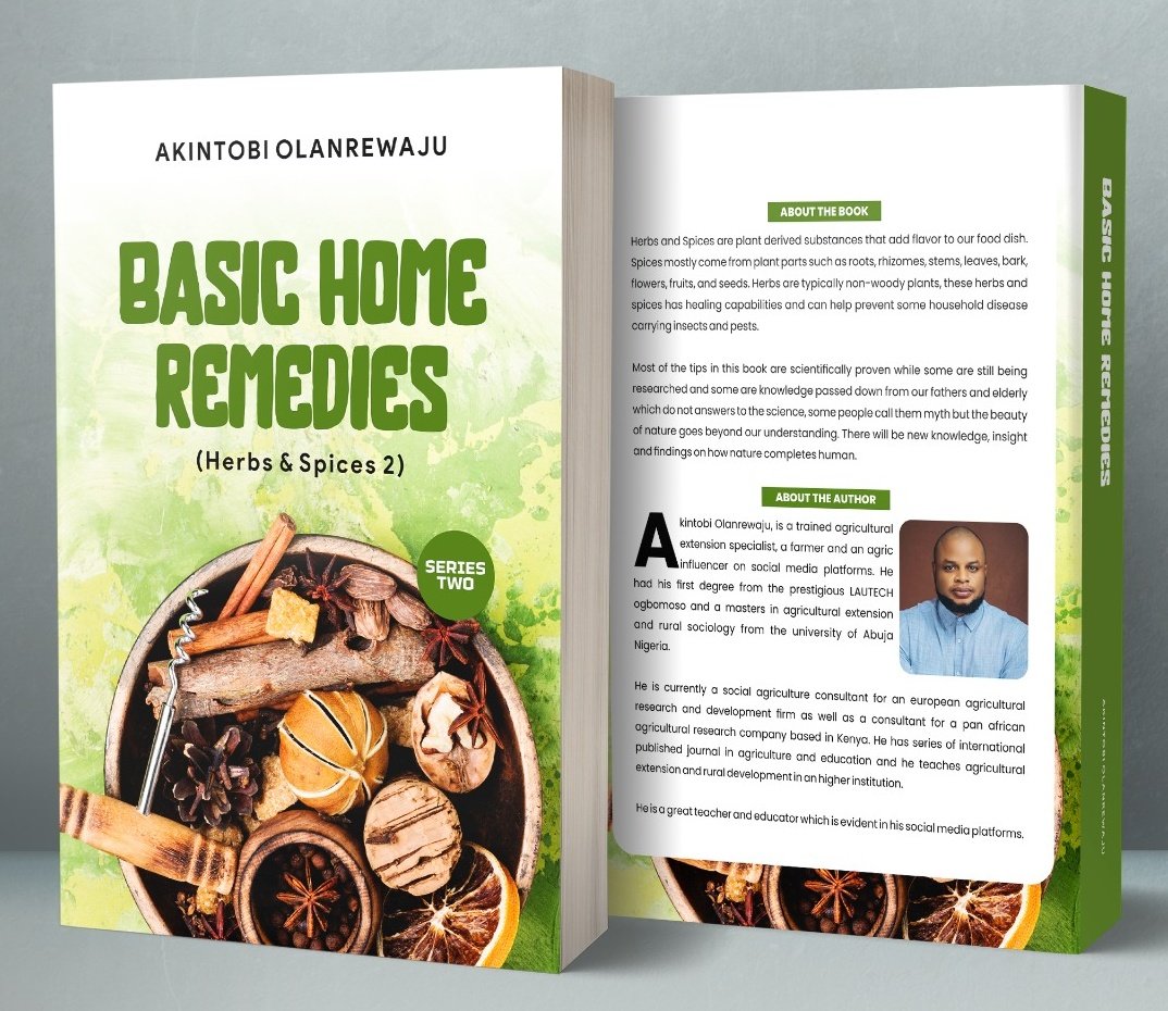 Nig_Farmer's tweet image. Hurray 🎉🎉🎉 

The Home Remedies eBook is published. 144 pages of over 200 tested tips.

Series 1 - N3000
selar.co/468j43

Series 2 - N3000
selar.co/6y6d6v

Combined Series 1 &amp;amp; 2 - N5000
selar.co/87633g

Amazon link in thread ✅
Crypto link in thread ✅