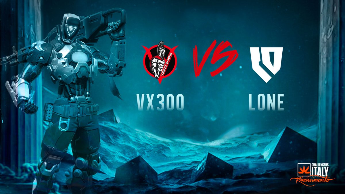 Vx300Gaming's tweet photo. Today, we need to leave everything behind and face this match with the determination we've always shown.

The @LONETEAM_ are doing well and won't be an easy opponent.

We need all your support at 20 on https://t.co/mX86d5JEyc. 

#wearevx300 #VALORANT @itVALORANT @valleague_it https://t.co/3y1TShL0mG