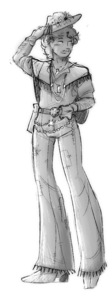 cowboy john for the sake of posting 🤠
if youve seen this already no you havent 
-🦈