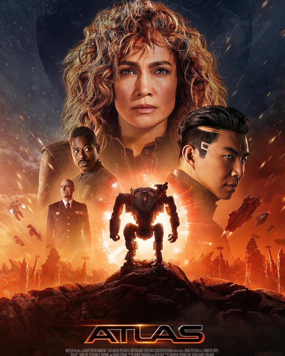 claribcla's tweet photo. This movie Atlas I don’t know if it’s because I am obsessed with Jlo or the movie is actually good 🤷🏾‍♀️🤷🏾‍♀️🤷🏾‍♀️. 
#Atlasmovie https://t.co/LxgSrODahR