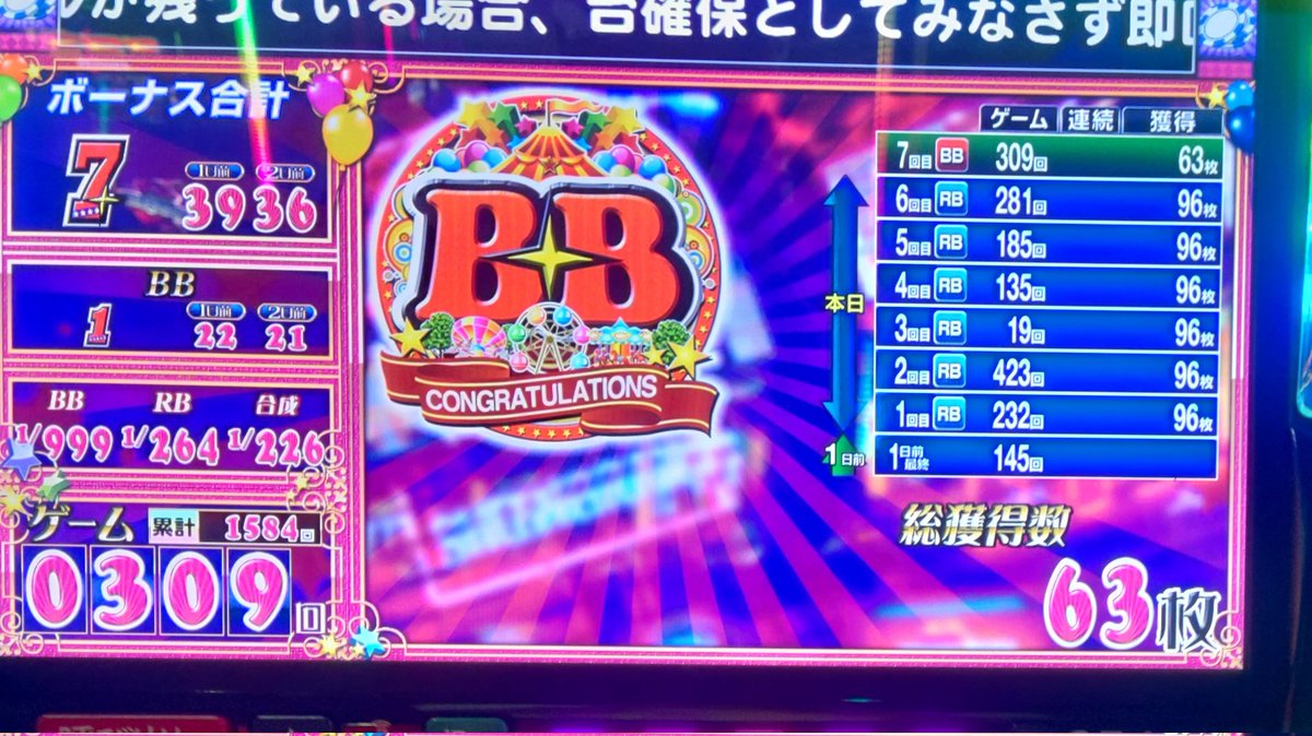 piro_chi_55's tweet photo. 特日

…ガール荒いって💦

朝からBIG引けず投資31Ｋ
頑張ってプラス域まで浮上させたけど中間かな？ https://t.co/hmamLx1Rr7