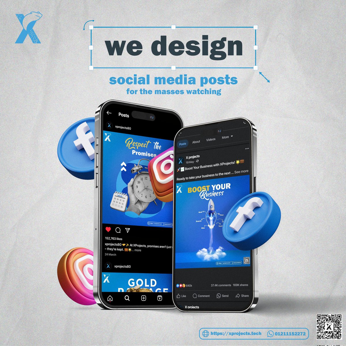 xprojects80's tweet image. 📱✨ Shine on Social Media with XProjects! 🚀🌟

Need eye-catching social media posts? XProjects has got you covered! 
#XProjects 
#unlockthedigitalworld 
#SocialMediaMagic 
#BoostYourBrand 📱🌟