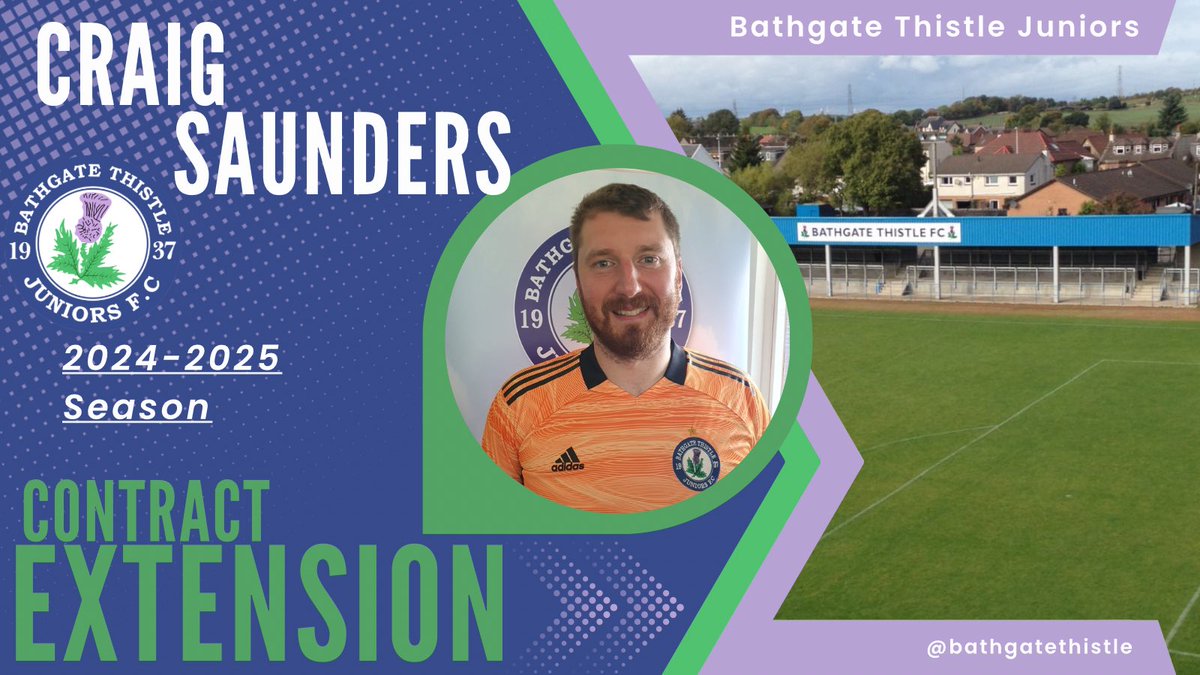bathgatethistle's tweet photo. Incomings and outgoings are important but nothing is more important than player retention.
As such we are thrilled to announce that Committee & Supporters and Management Player of the Year Craig Saunders has signed a contract extension!
#OneManWall https://t.co/br9LynoVol