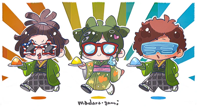 okusuri gang #ストグラファンアート #ふぁんアート #ゾンB子見つけたよ #Pのら絵日記